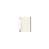 Cardboard register Servo System A4+ 1-20 grey