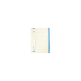 Card index JOPA A4 1-5 white/blue