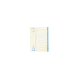 Card index JOPA A4 1-10 white/blue