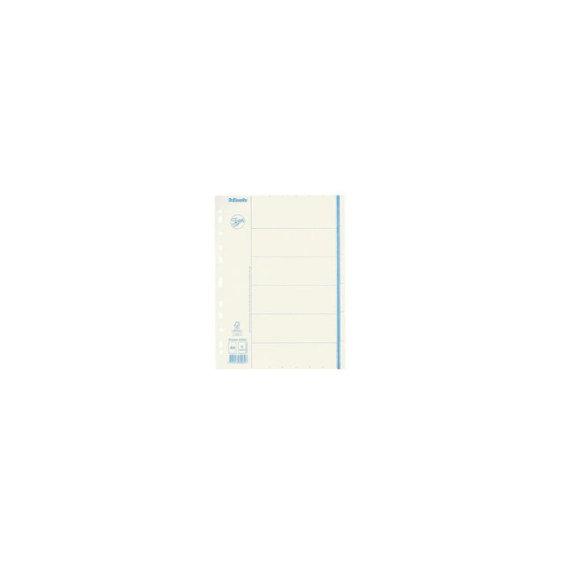 Cardboard register JOPA A4 5 tab otr.