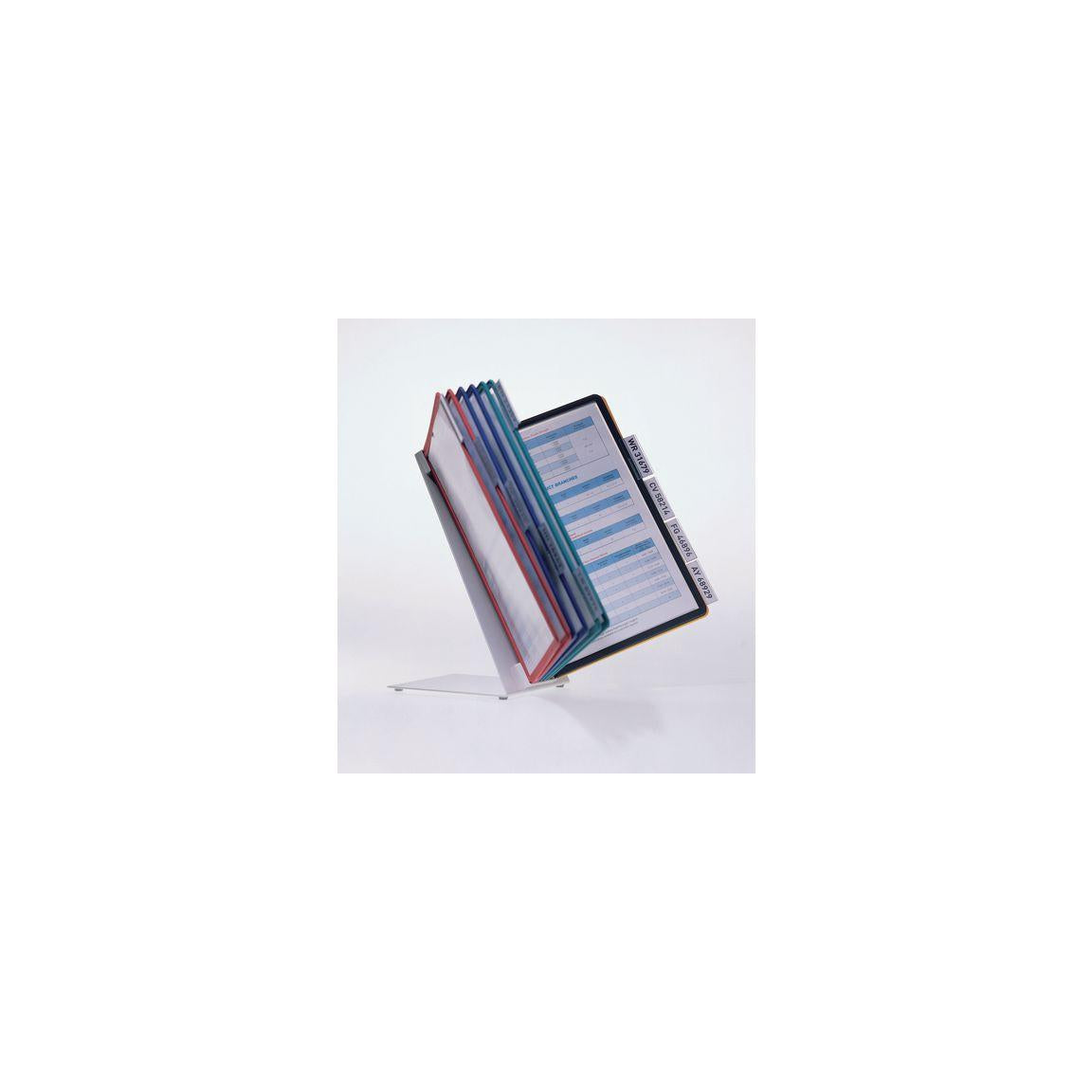 Table stand VARIO A4 10 frames black colour