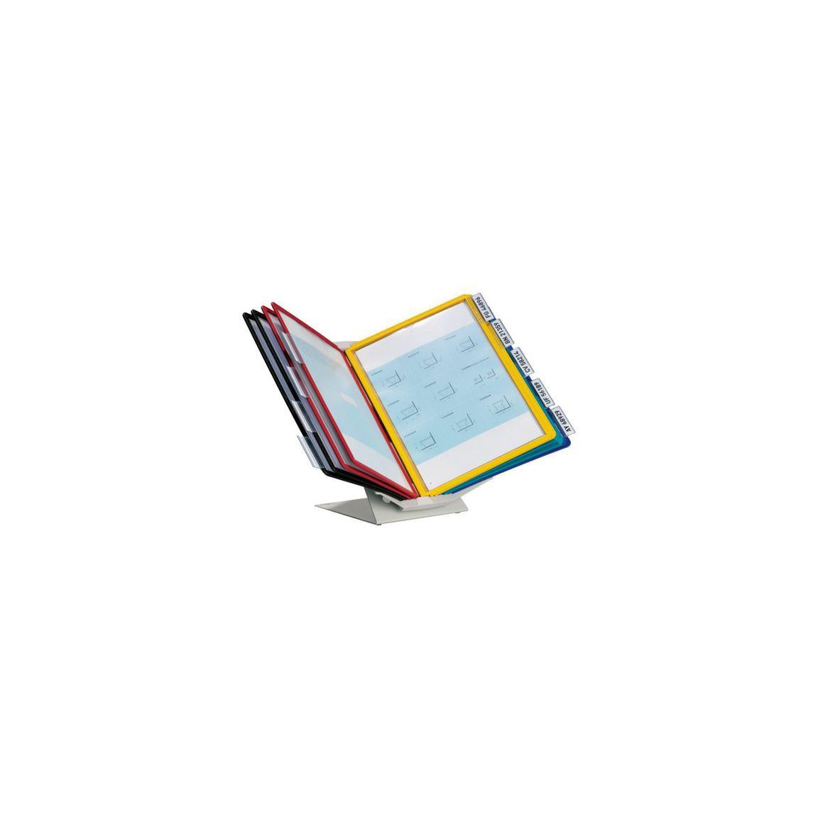 Table/wall stand A4 Vario with 10 frames
