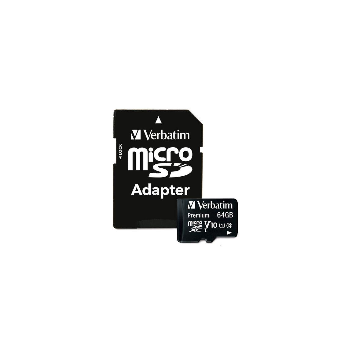 Memory card VERBATIM Micro SDXC 64GB CL10