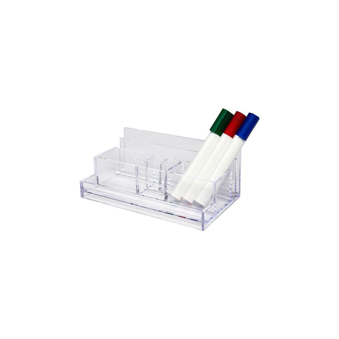 Pen and pencil holder Plexi transparent