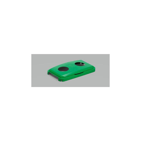Lid DURABIN with hinges 60L green
