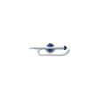Ballpoint pen Klick-fix white/blue