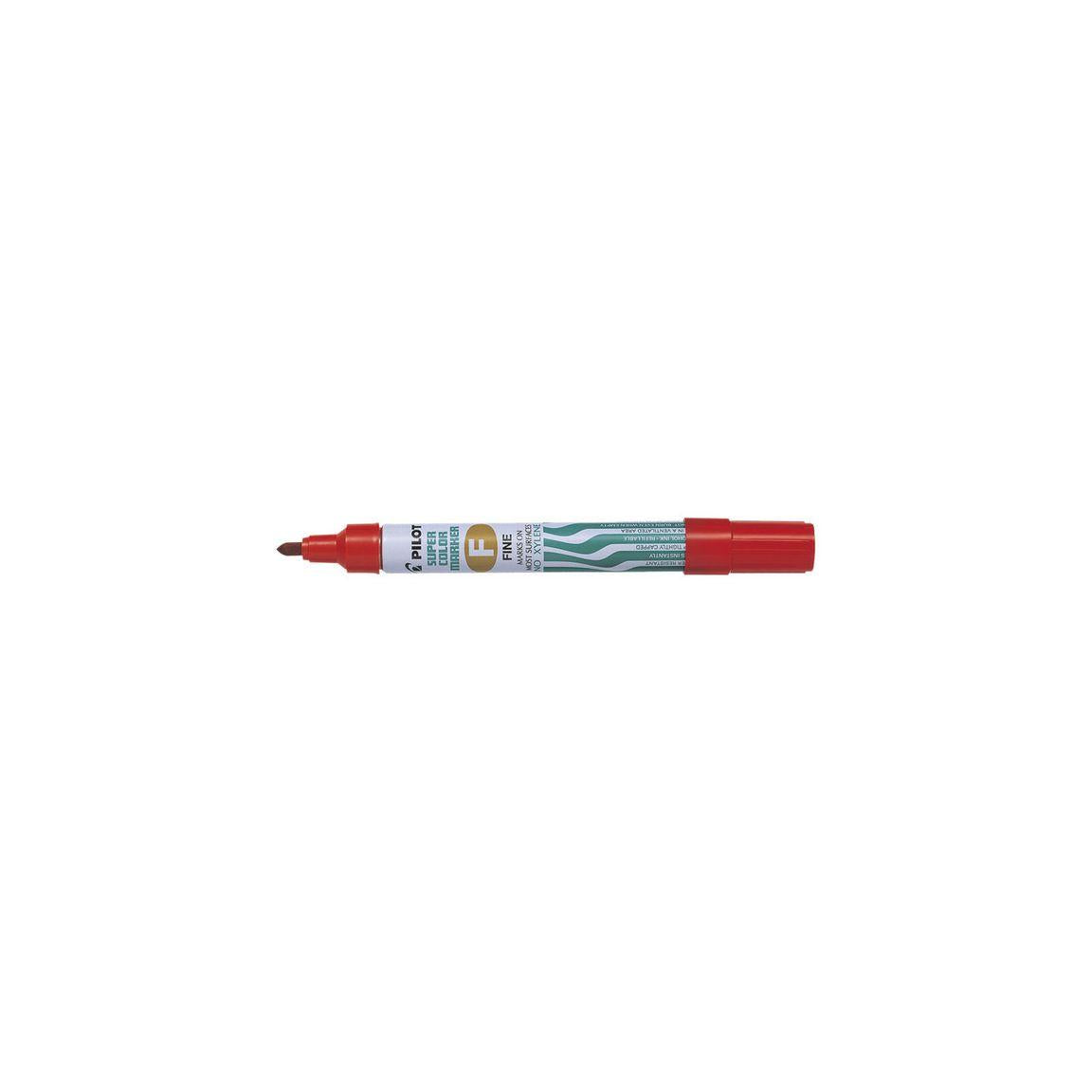 Labelling pen PILOT Super Color F red