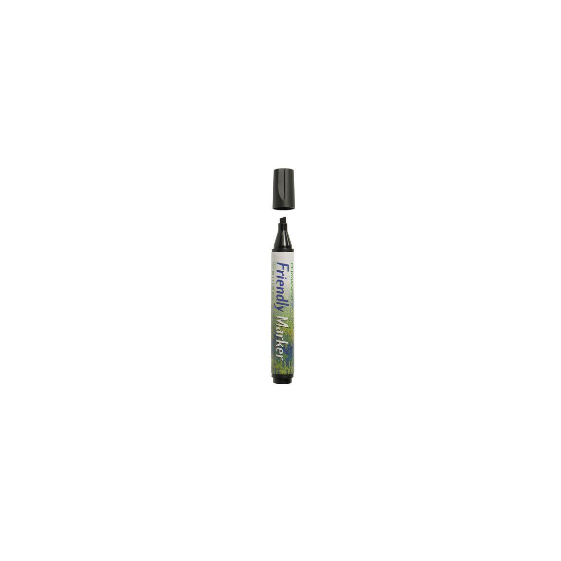 Labelling pen FRIENDLY oblique black