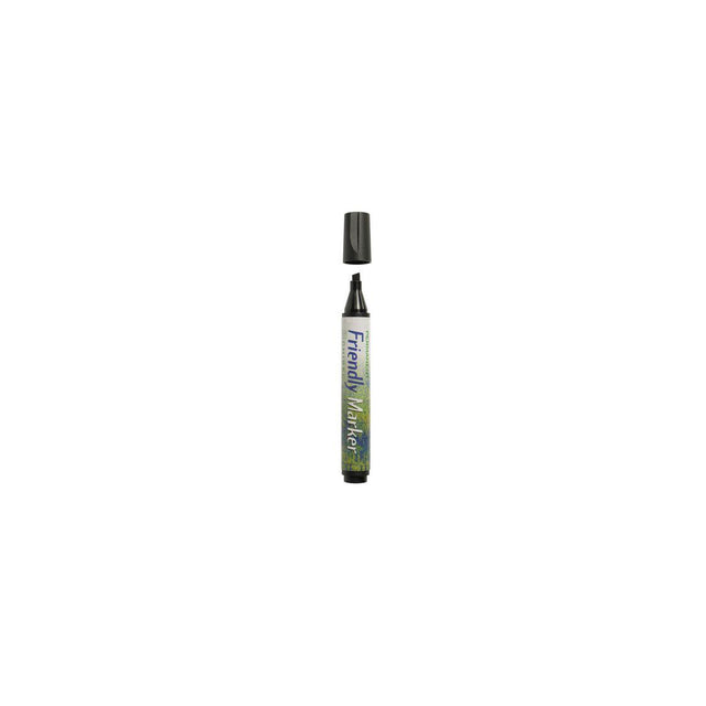 Labelling pen FRIENDLY oblique black