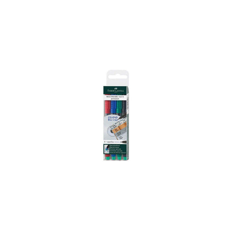 Marking pen VF FABER CASTELL superfine 4/pc