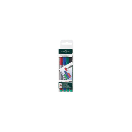 Labelling pen VL FABER CASTELL fine 4/pc