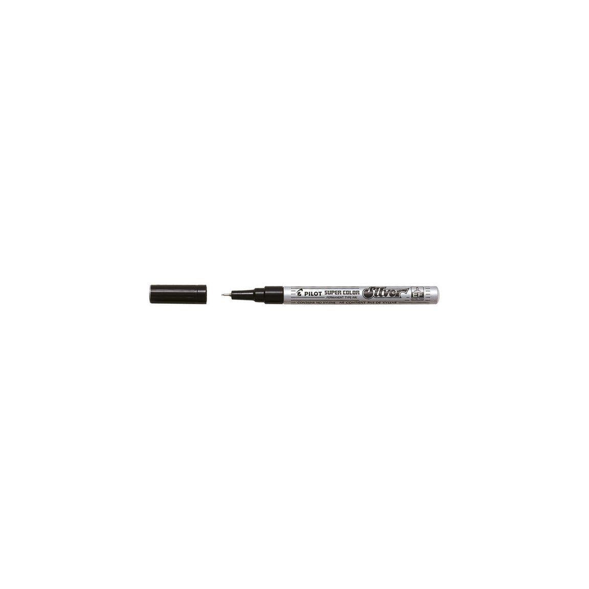 Marking pen PILOT Super Colour silver EF
