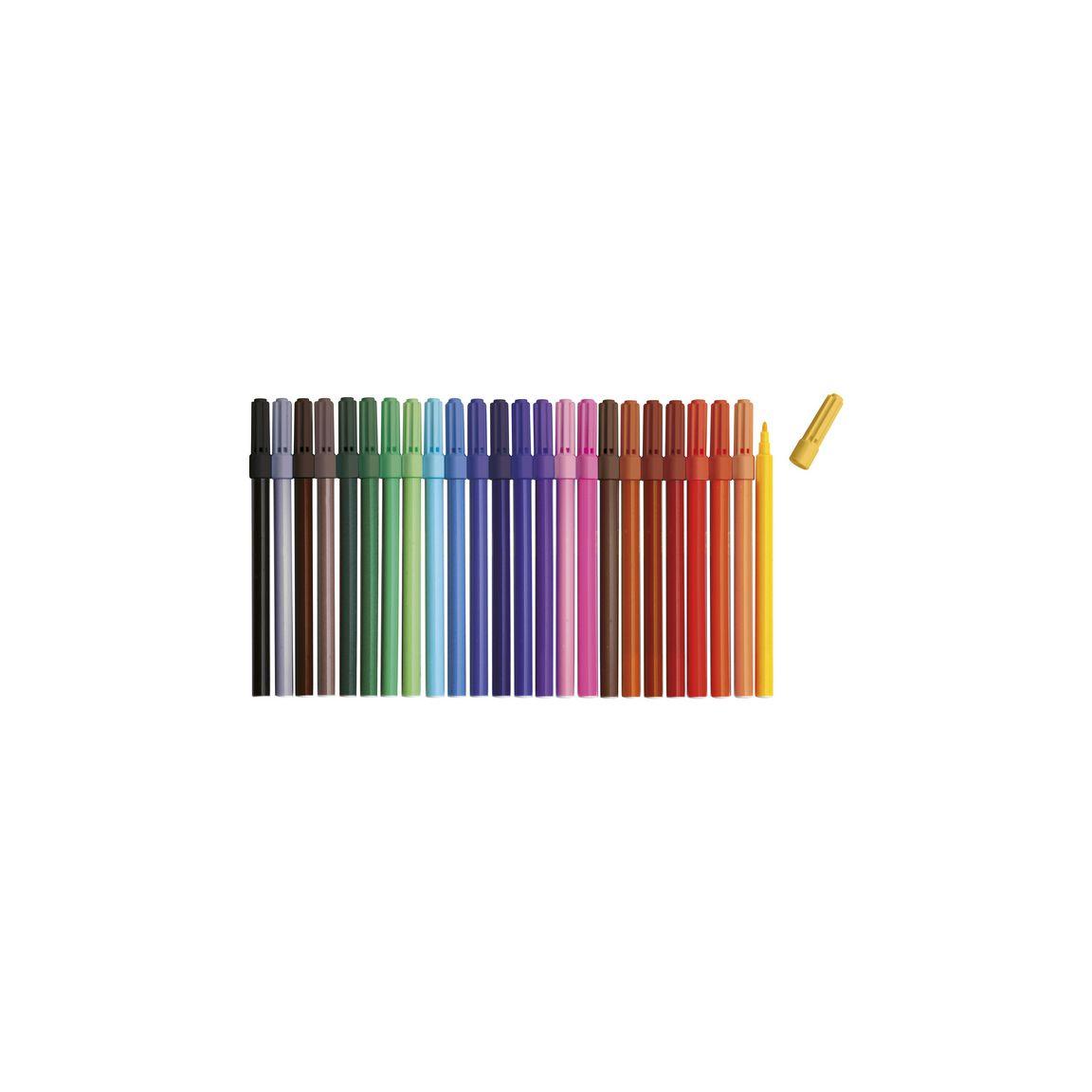 Fibre pen 24/pc