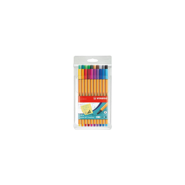 Fineliner STABILO Point 88 20/pack
