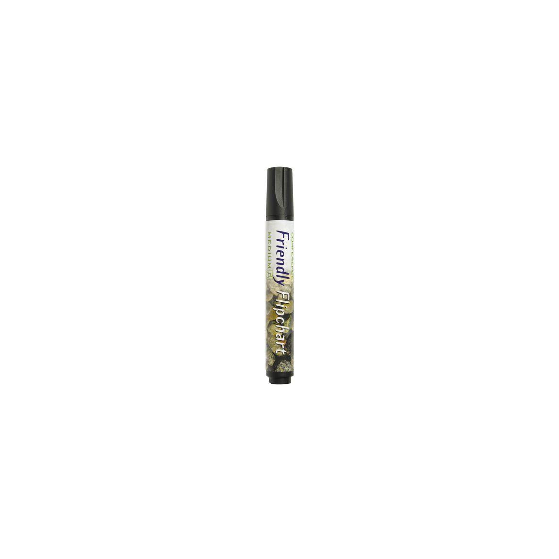 Flipchart pen FRIENDLY cut black
