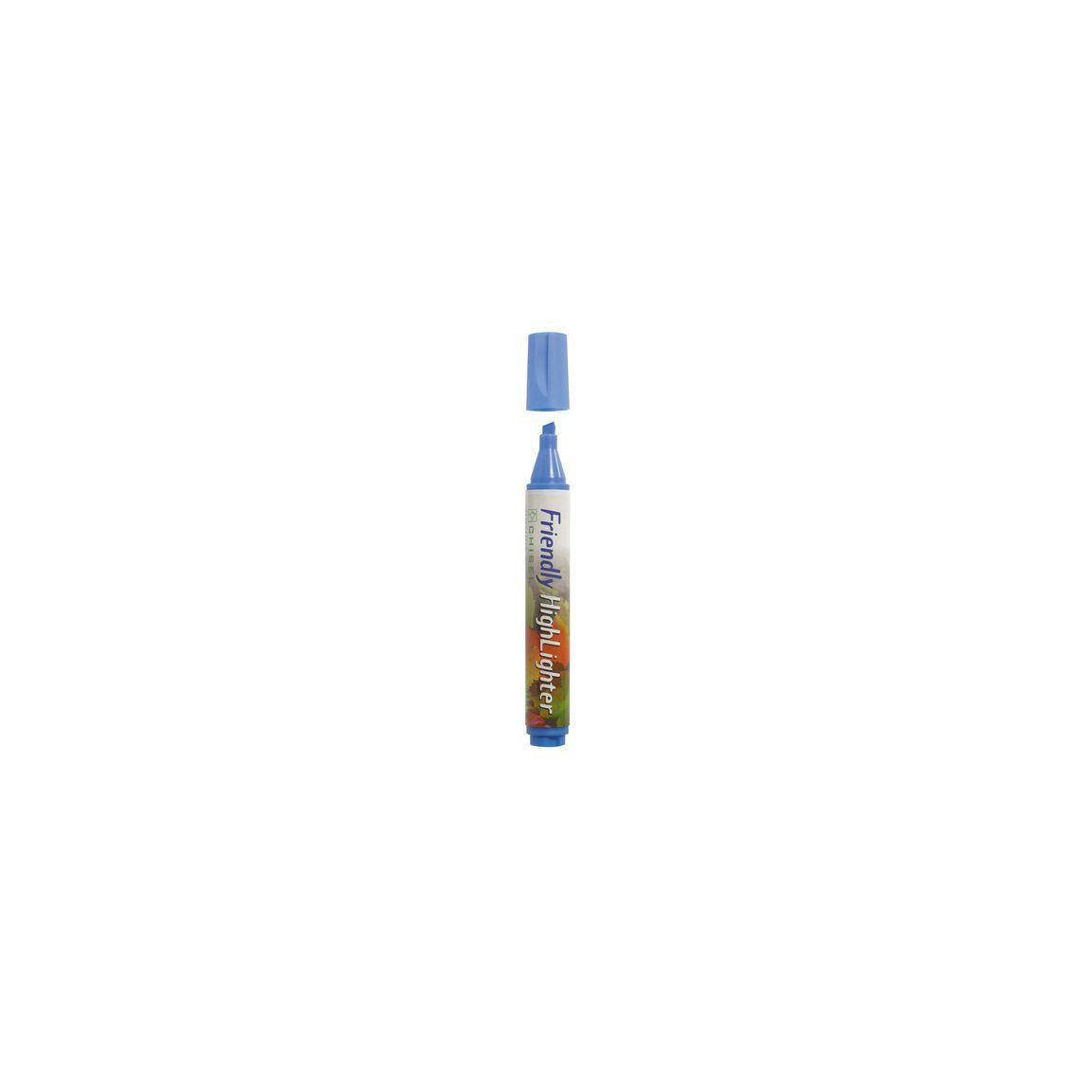 Highlighter FRIENDLY oblique Blue