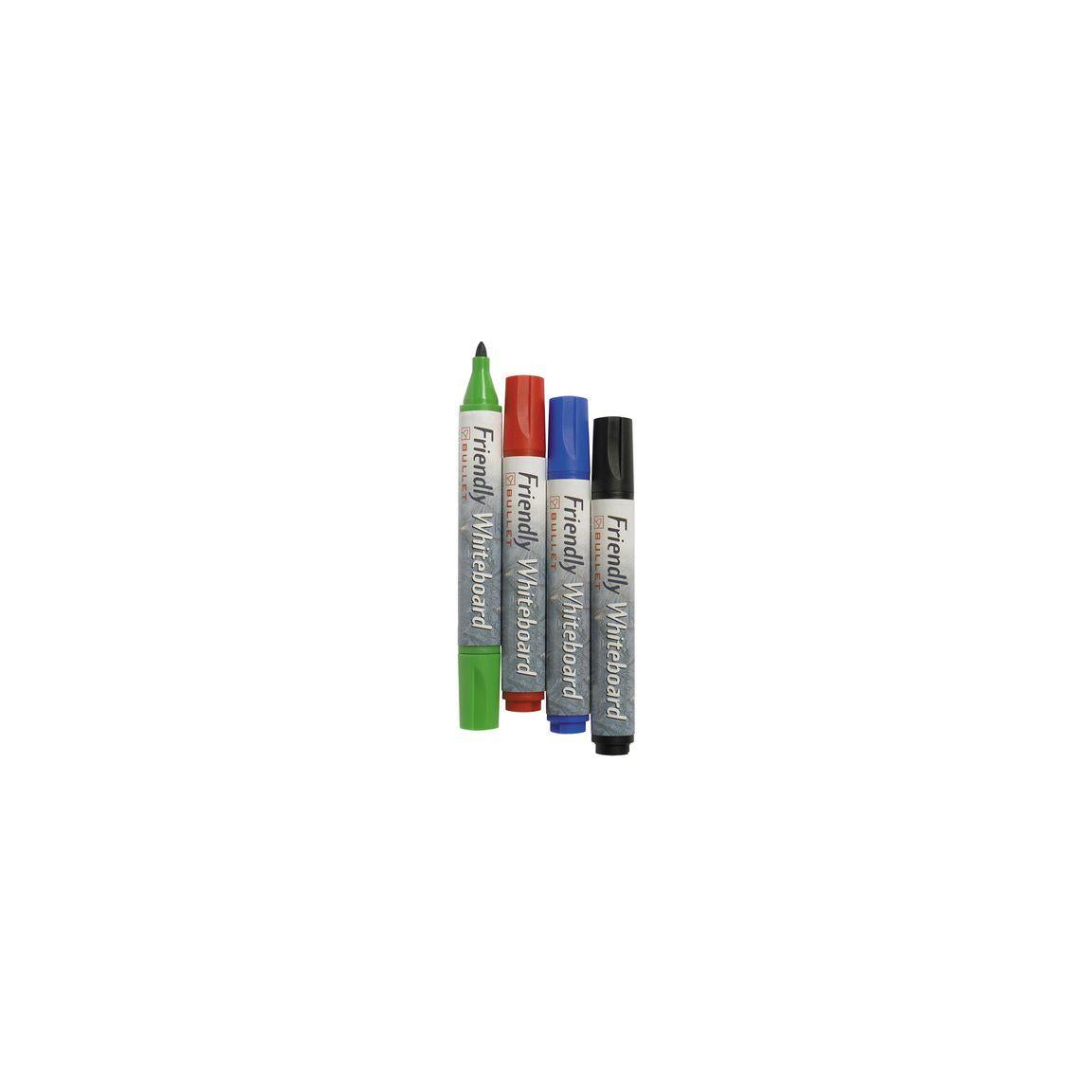 Whiteboard pen FRIENDLY round 4/pc