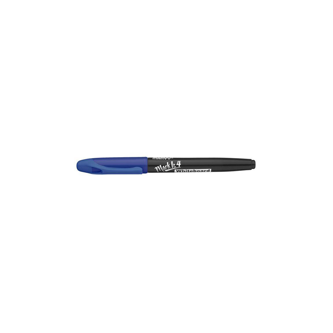 Whiteboard pen MARVY Markit round blue