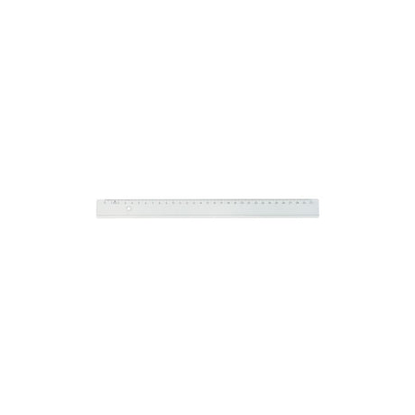 Ruler 30 cm cm/mm graduation plastic 10/pack