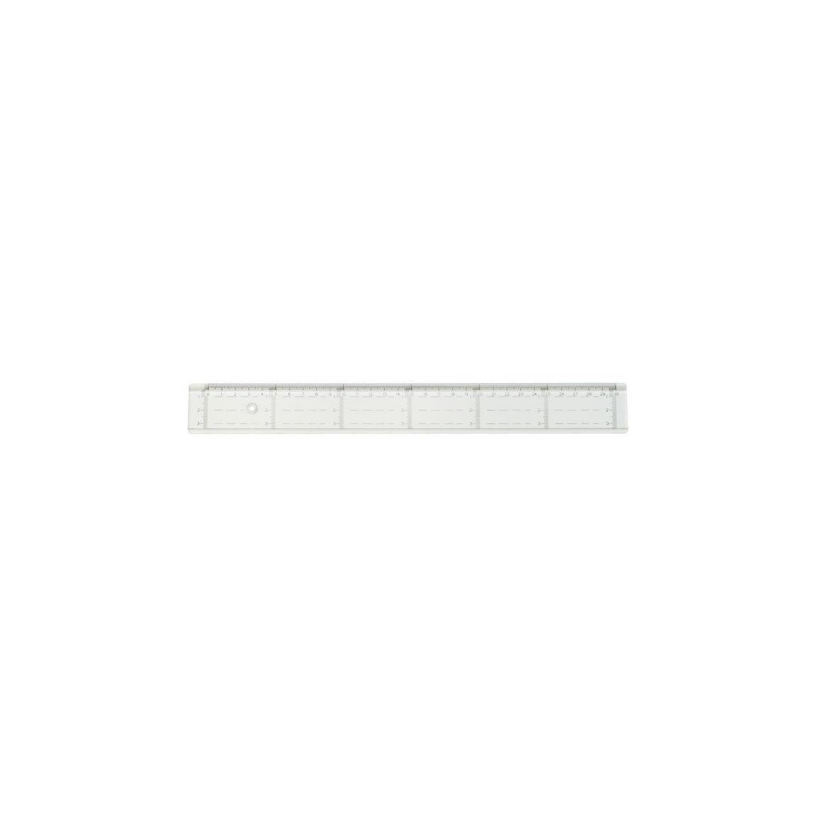 Ruler cross graduated 20cm
