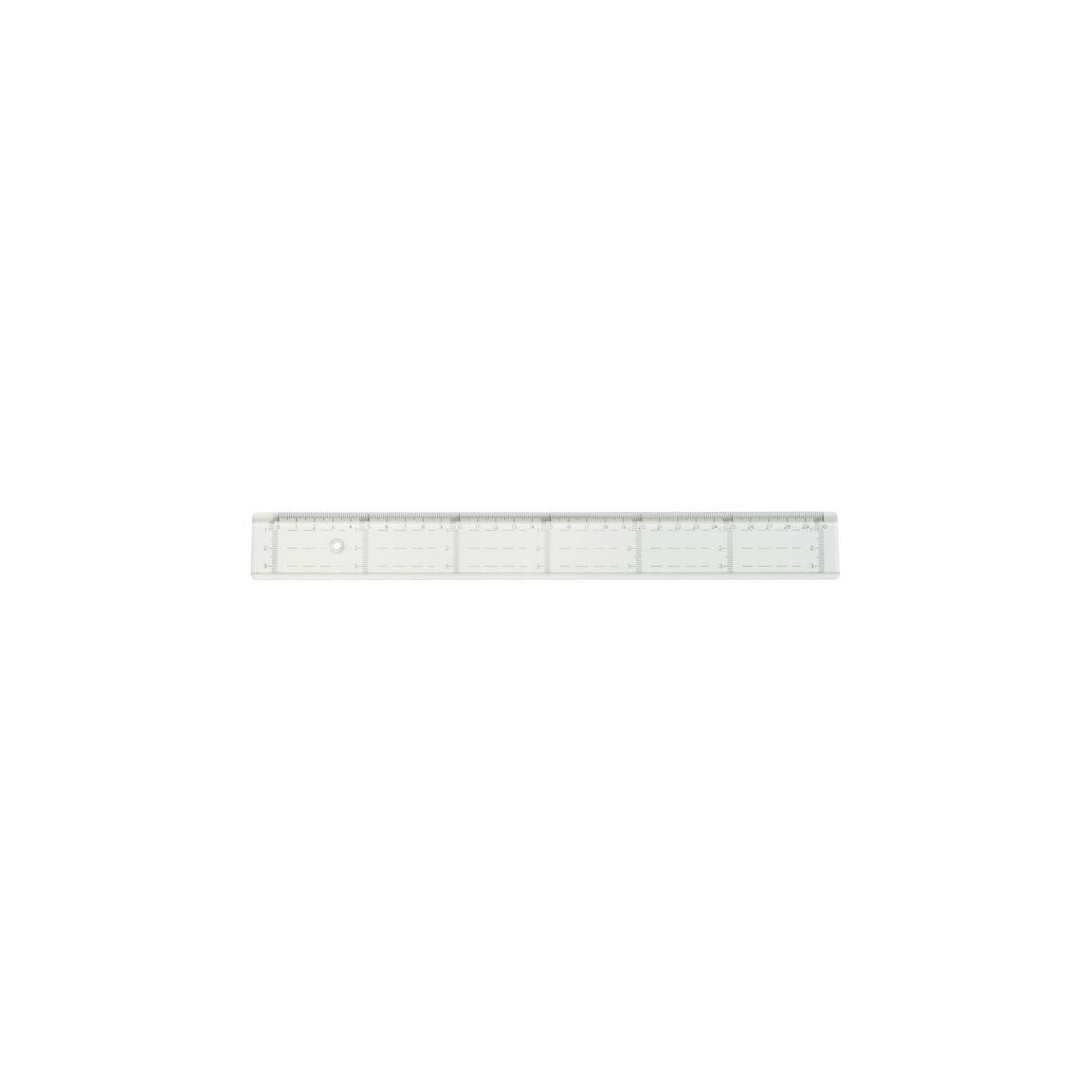 Ruler cross graduated 30cm
