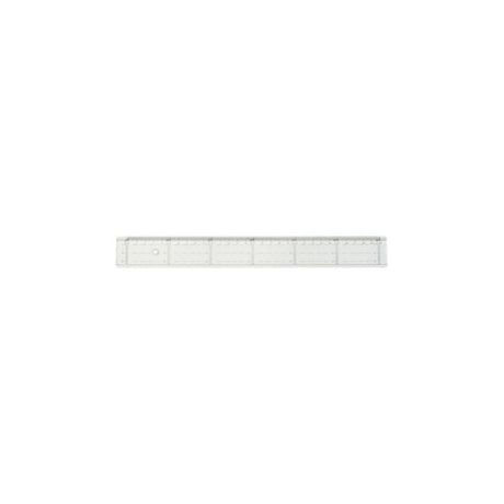 Ruler cross graduated 50cm