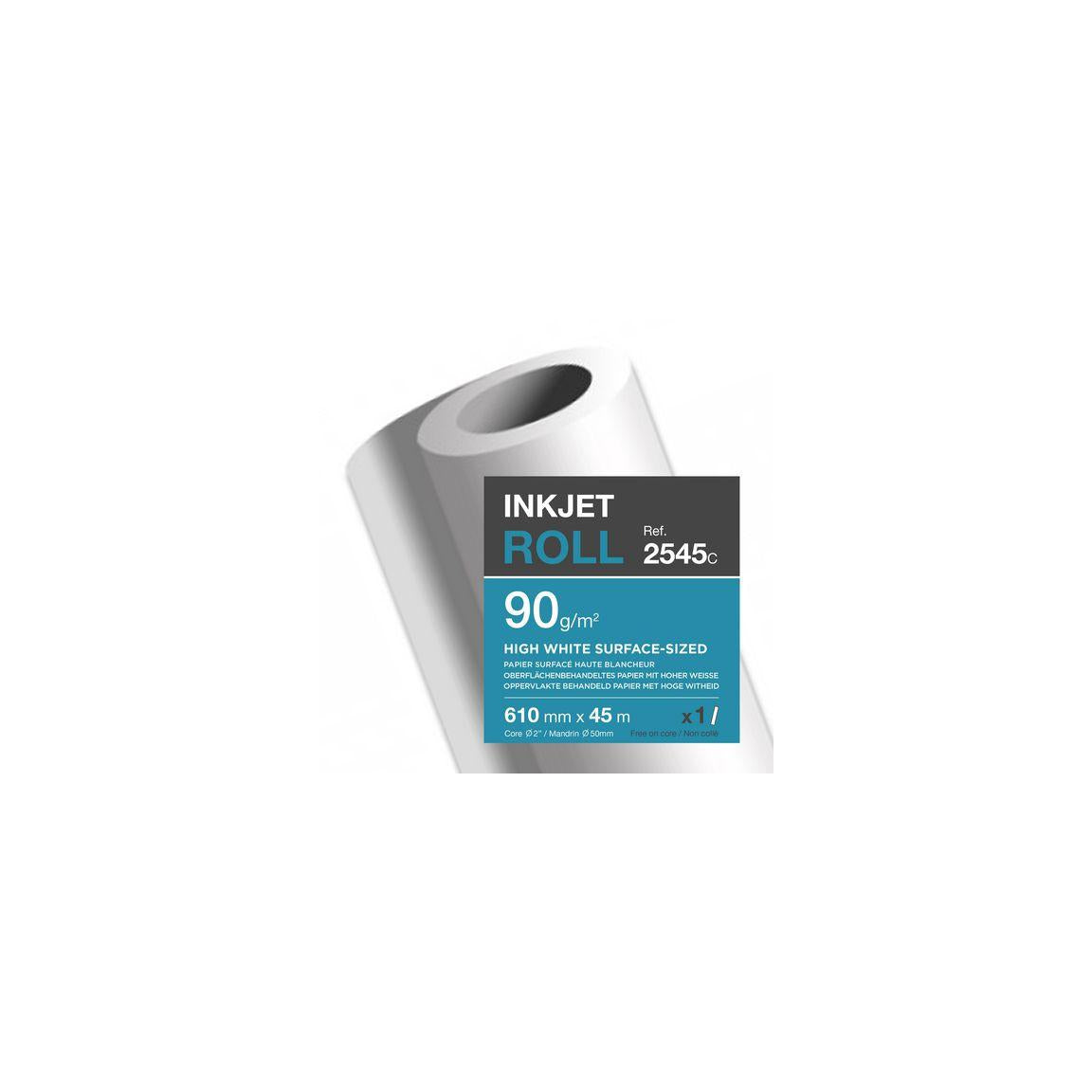Inkjet paper CLF 610mmx45m 90g