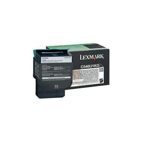 Toner LEXMARK C546U1KG 8K black