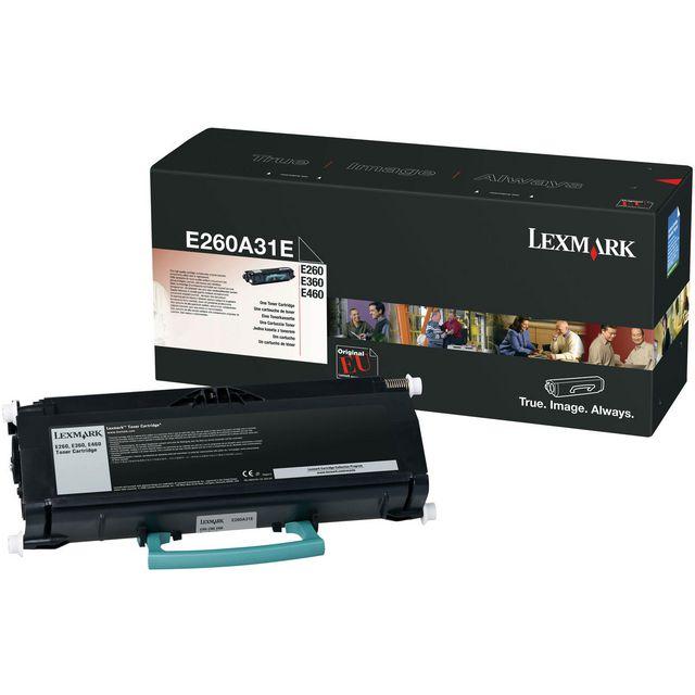 Toner LEXMARK E260A31E 3,5K black
