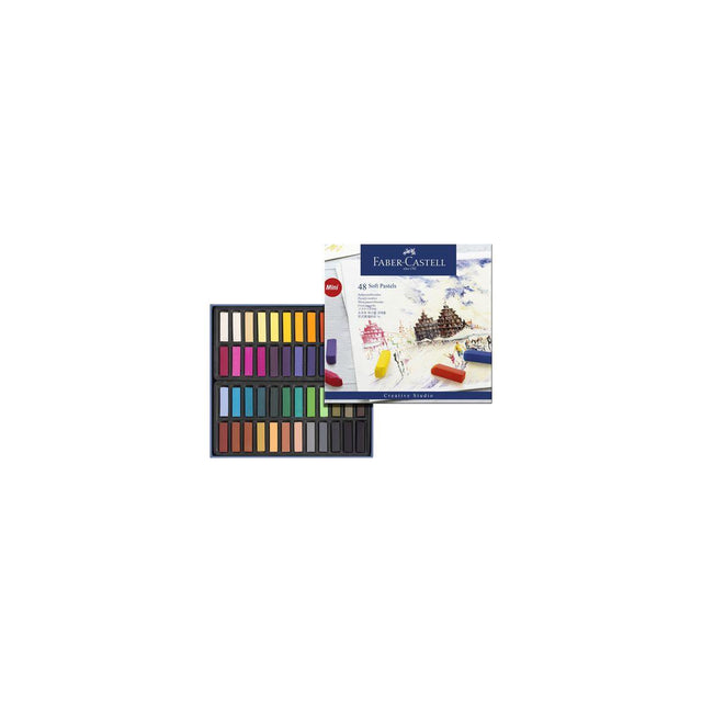 FABER dry pastel crayons 48 colours
