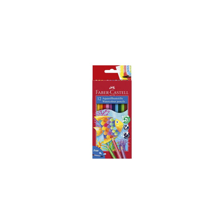 Watercolour pencil FABER-CASTELL 12 colours