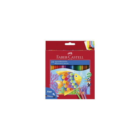 Watercolour pencil FABER-CASTELL 24 colours