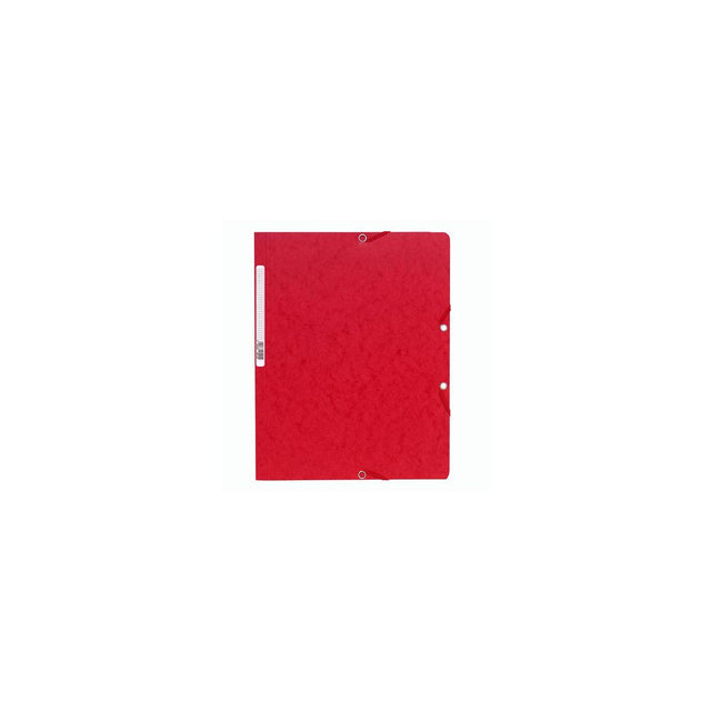 Rubber band folder u.kl. EXACOMPTA A4 red
