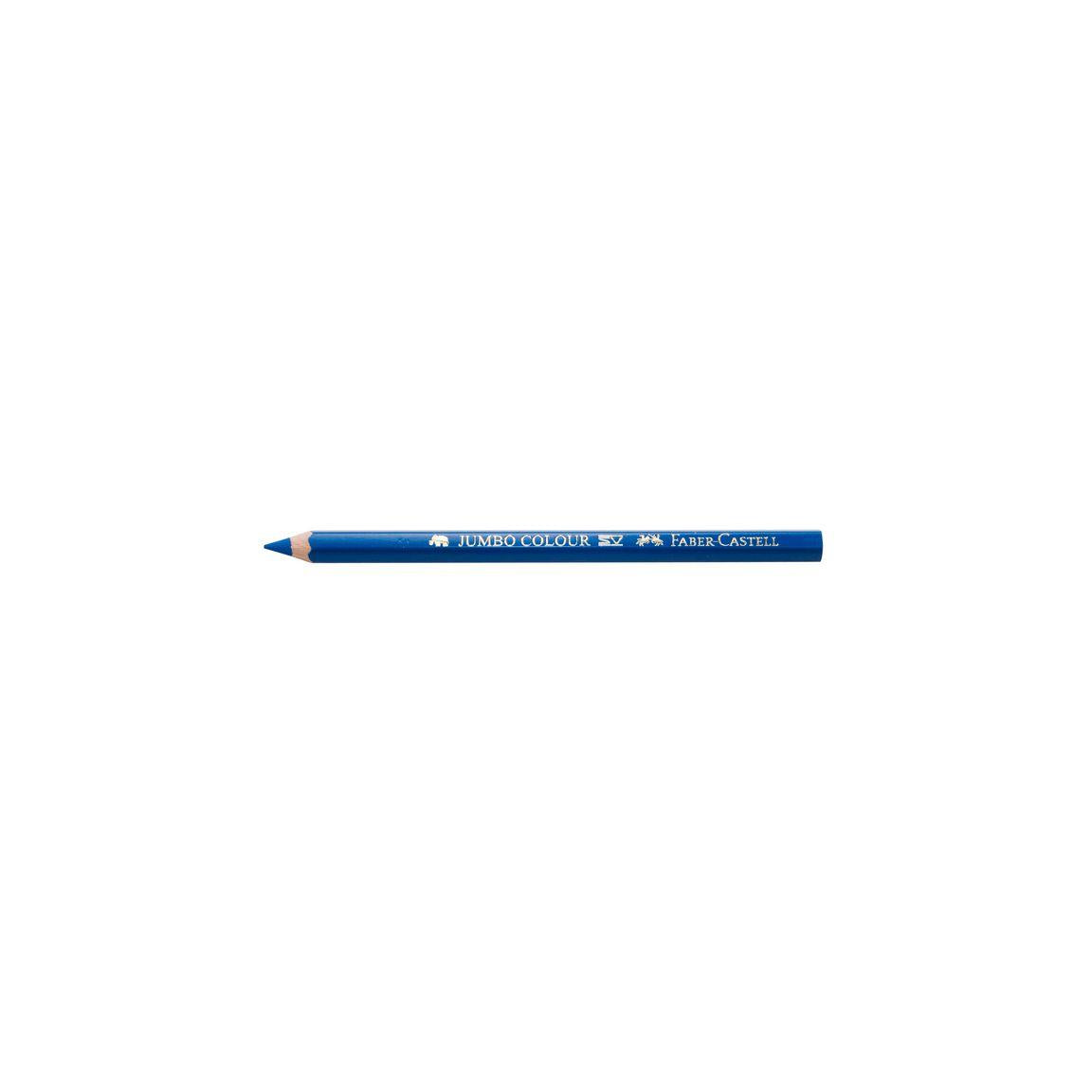 Colour pen FABER Jumbo dark blue 12/pack