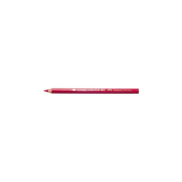 FABER Jumbo dark pink coloured pencil 12/pack