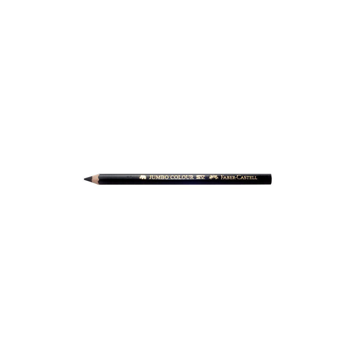 Colour pen FABER Jumbo black 12/pack