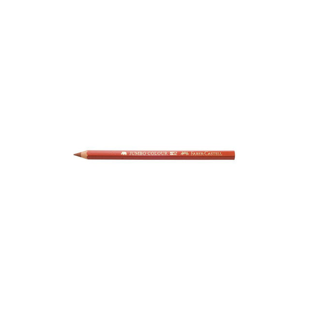 Colour pen FABER Jumbo brown 12/pack