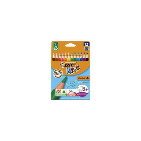 Colour pencil BIC Kids triangle 12 colours