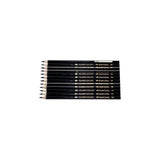FABER-CASTELL coloured pencil black 12/pack