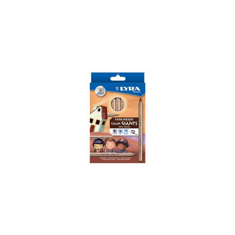 Colour pencil LYRA Jumbo 12 Skin colours