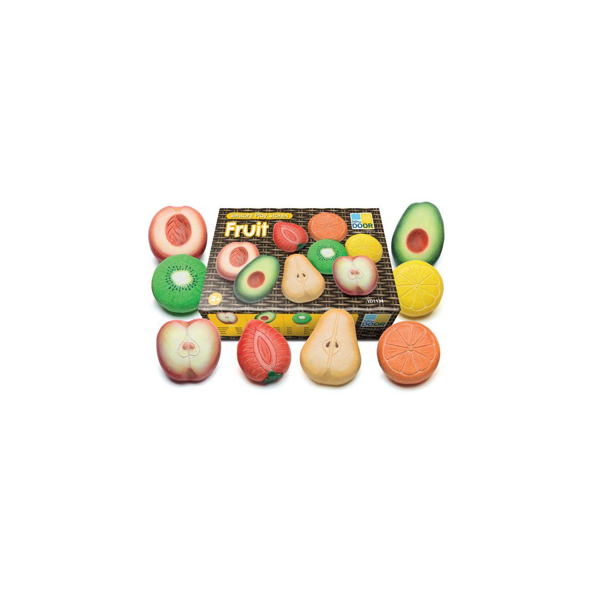 Play food Fruits of stone 8/pack