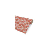 Gift wrap 57cmx154m kraft Peony