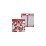 Christmas labels 150x150mm