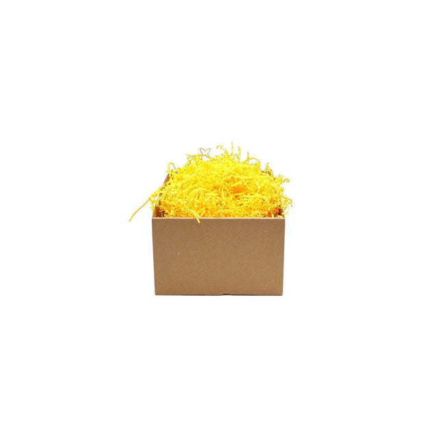 Crinkle craft yellow paper shreds 1kg