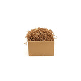 Crinkle craft, brown paper strips, 1