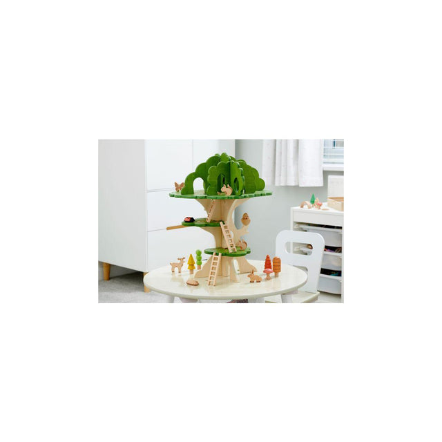 Wooden tree house 15 pieces