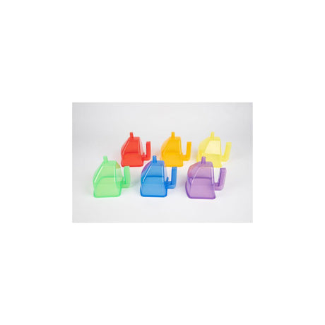 Transparent water funnel bucket colour 6/pc