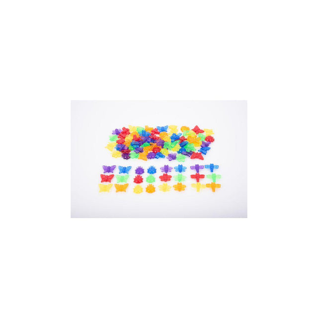 Transparent count sort insects 96/pc