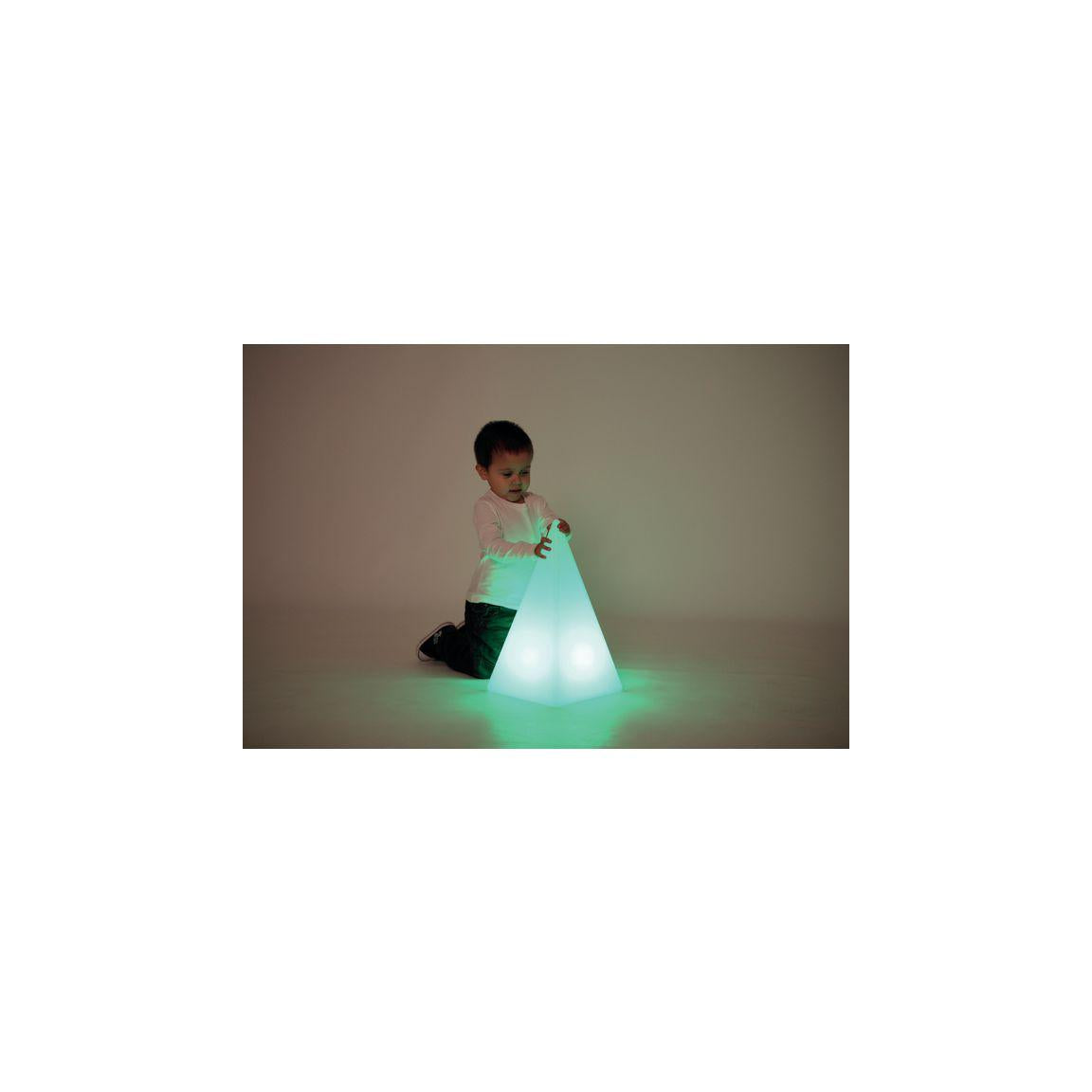 Luminous pyramid
