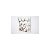 Mirror with 9 convex domes